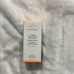 Drunk Elephant C-Tango Multivitamin Eye Cream - White and Orange